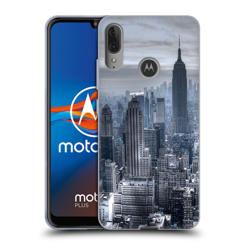 Haroulita Places New York 3 Soft Gel Case for Motorola Moto E6 Plus