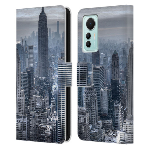 Haroulita Places New York 3 Leather Book Wallet Case Cover For Xiaomi 12 Lite