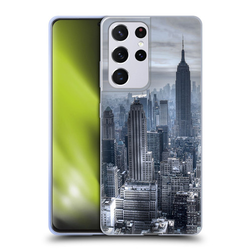 Haroulita Places New York 3 Soft Gel Case for Samsung Galaxy S21 Ultra 5G