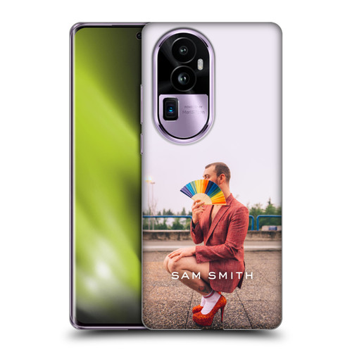 Sam Smith Art Rainbow Fan Soft Gel Case for OPPO Reno10 Pro+