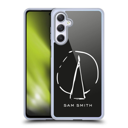 Sam Smith Art Wedge Soft Gel Case for Samsung Galaxy M54 5G
