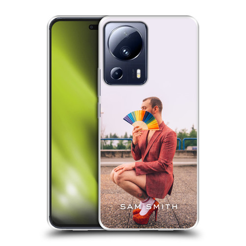 Sam Smith Art Rainbow Fan Soft Gel Case for Xiaomi 13 Lite 5G