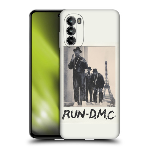 Run-D.M.C. Key Art Polaroid Soft Gel Case for Motorola Moto G82 5G