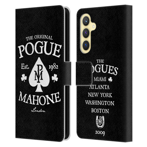 The Pogues Graphics Mahone Leather Book Wallet Case Cover For Samsung Galaxy S23 FE 5G