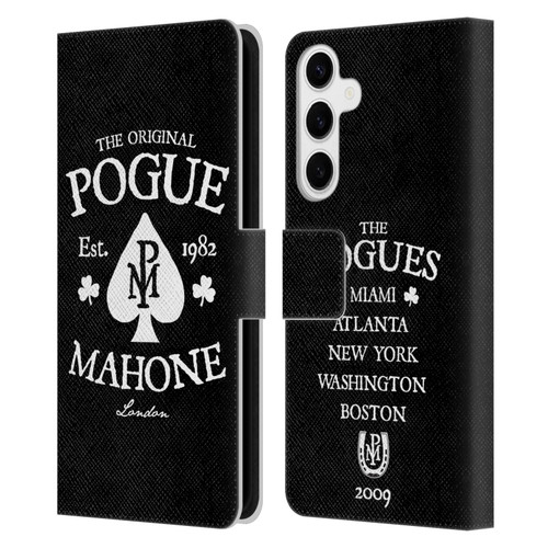 The Pogues Graphics Mahone Leather Book Wallet Case Cover For Samsung Galaxy S24+ 5G
