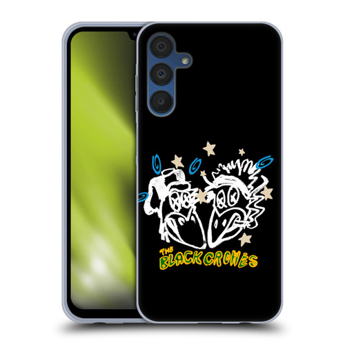The Black Crowes Graphics Heads Soft Gel Case for Samsung Galaxy A15