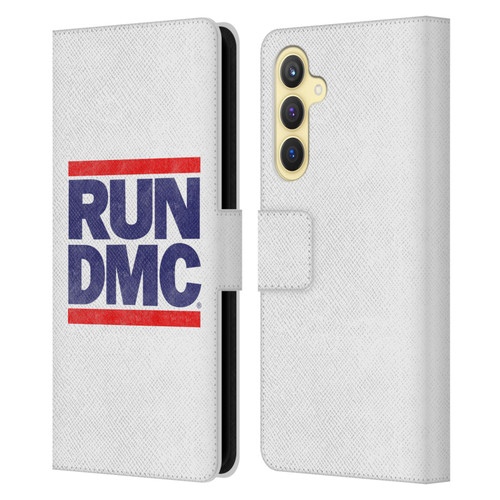 Run-D.M.C. Key Art Silhouette USA Leather Book Wallet Case Cover For Samsung Galaxy S23 FE 5G