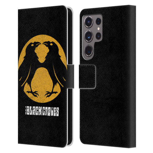 The Black Crowes Graphics Circle Leather Book Wallet Case Cover For Samsung Galaxy S24 Ultra 5G