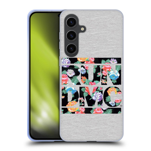 Run-D.M.C. Key Art Floral Soft Gel Case for Samsung Galaxy S24+ 5G