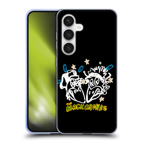 The Black Crowes Graphics Heads Soft Gel Case for Samsung Galaxy S24 5G
