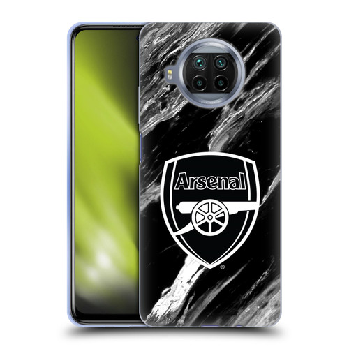 Arsenal FC Crest Patterns Marble Soft Gel Case for Xiaomi Mi 10T Lite 5G