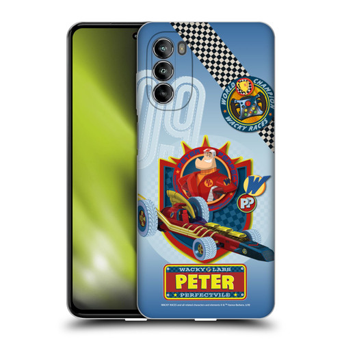 Wacky Races 2016 Graphics Peter Perfect Soft Gel Case for Motorola Moto G82 5G