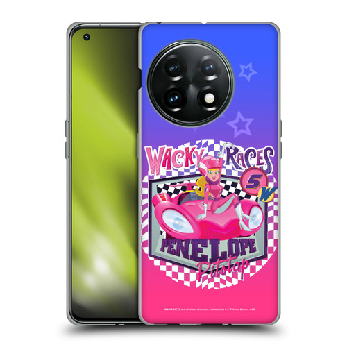 Wacky Races 2016 Graphics Penelope Pitstop Soft Gel Case for OnePlus 11 5G