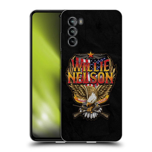 Willie Nelson Grunge Eagle Soft Gel Case for Motorola Moto G82 5G