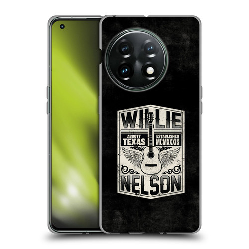Willie Nelson Grunge Flying Guitar Soft Gel Case for OnePlus 11 5G