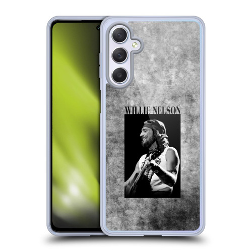 Willie Nelson Grunge Black And White Soft Gel Case for Samsung Galaxy M54 5G