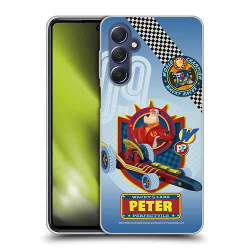 Wacky Races 2016 Graphics Peter Perfect Soft Gel Case for Samsung Galaxy M54 5G