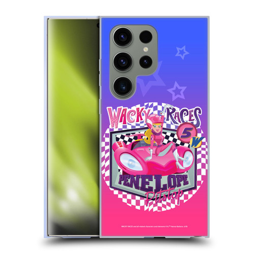 Wacky Races 2016 Graphics Penelope Pitstop Soft Gel Case for Samsung Galaxy S24 Ultra 5G
