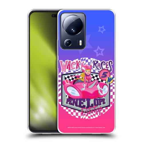Wacky Races 2016 Graphics Penelope Pitstop Soft Gel Case for Xiaomi 13 Lite 5G