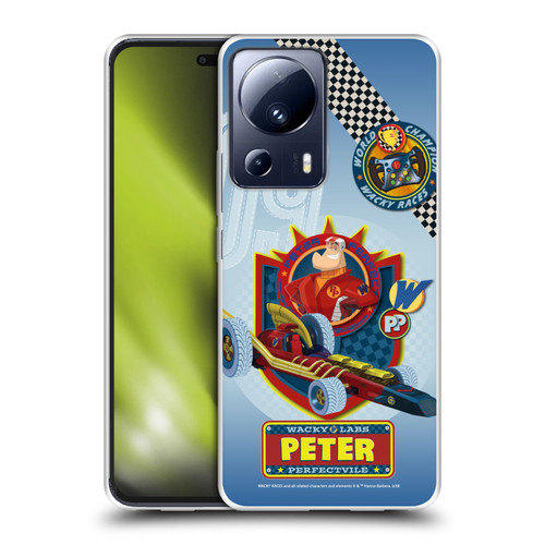 Wacky Races 2016 Graphics Peter Perfect Soft Gel Case for Xiaomi 13 Lite 5G