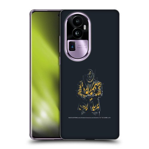 Black Lightning Key Art Tobias Whale Soft Gel Case for OPPO Reno10 Pro+