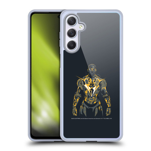 Black Lightning Key Art Black Lightning Soft Gel Case for Samsung Galaxy M54 5G