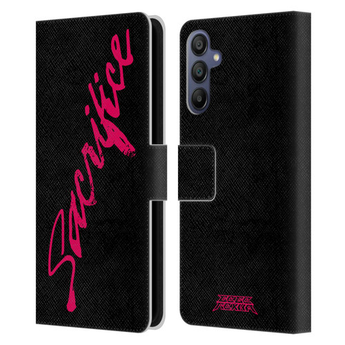 Bebe Rexha Key Art Sacrifice Leather Book Wallet Case Cover For Samsung Galaxy A15