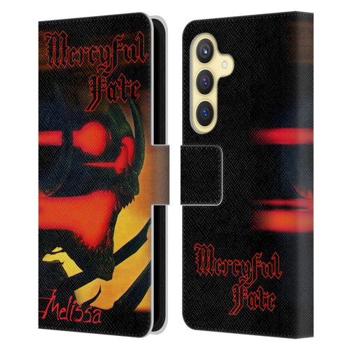 Mercyful Fate Black Metal Melissa Leather Book Wallet Case Cover For Samsung Galaxy S24 5G