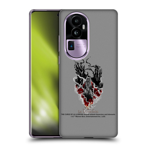 The Curse Of La Llorona Graphics Hands Soft Gel Case for OPPO Reno10 Pro+