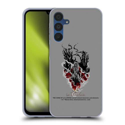 The Curse Of La Llorona Graphics Hands Soft Gel Case for Samsung Galaxy A15