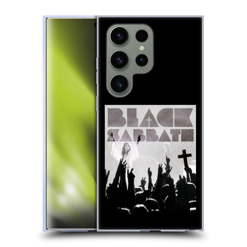 Black Sabbath Key Art Victory Soft Gel Case for Samsung Galaxy S24 Ultra 5G