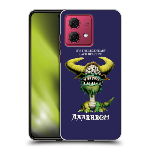 Monty Python Key Art Black Beast Of Aaarrrgh Soft Gel Case for Motorola Moto G84 5G