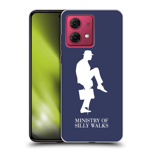 Monty Python Key Art Ministry Of Silly Walks Soft Gel Case for Motorola Moto G84 5G