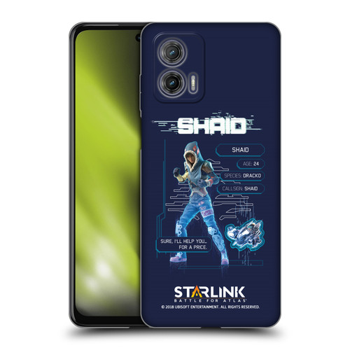 Starlink Battle for Atlas Character Art Shaid 2 Soft Gel Case for Motorola Moto G73 5G
