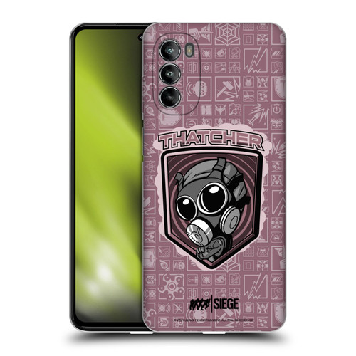 Tom Clancy's Rainbow Six Siege Chibi Operators Thatcher Soft Gel Case for Motorola Moto G82 5G