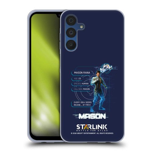 Starlink Battle for Atlas Character Art Mason Soft Gel Case for Samsung Galaxy A15