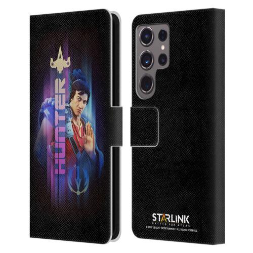 Starlink Battle for Atlas Character Art Hunter Hakka Leather Book Wallet Case Cover For Samsung Galaxy S24 Ultra 5G