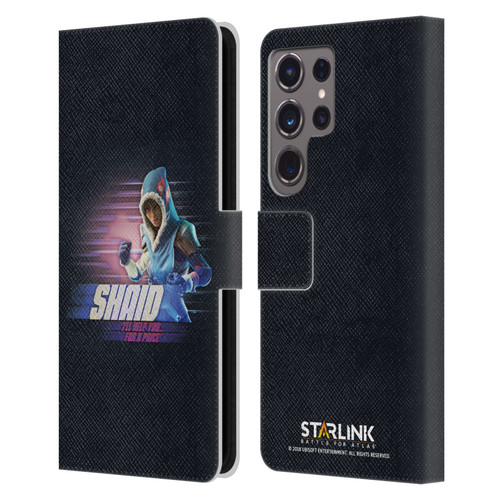 Starlink Battle for Atlas Character Art Shaid Leather Book Wallet Case Cover For Samsung Galaxy S24 Ultra 5G