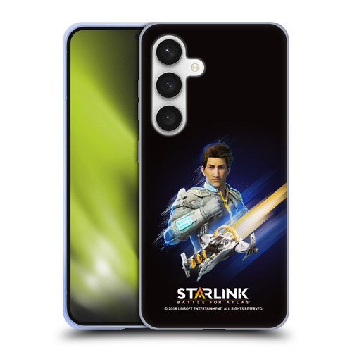 Starlink Battle for Atlas Character Art Mason Arana Soft Gel Case for Samsung Galaxy S24 5G