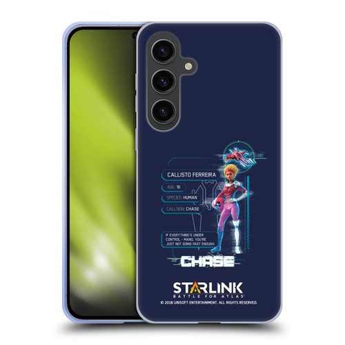 Starlink Battle for Atlas Character Art Chase Soft Gel Case for Samsung Galaxy S24+ 5G