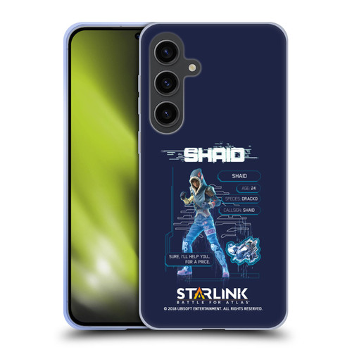 Starlink Battle for Atlas Character Art Shaid 2 Soft Gel Case for Samsung Galaxy S24+ 5G