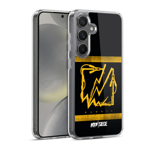 Tom Clancy's Rainbow Six Siege Icons Bandit Soft Gel Case for Samsung Galaxy S24 5G & MagSafe