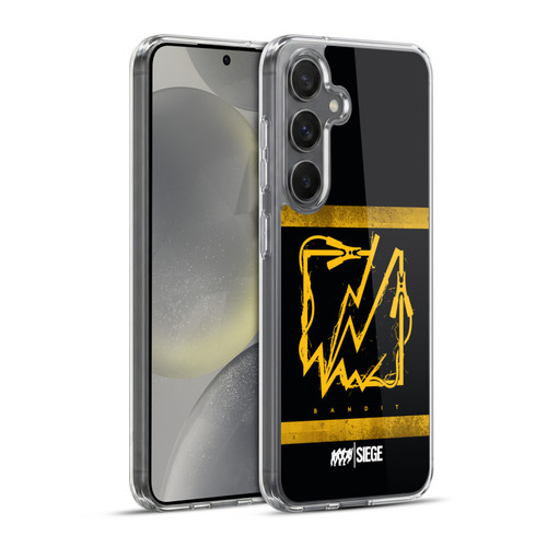 Tom Clancy's Rainbow Six Siege Icons Bandit Soft Gel Case for Samsung Galaxy S24+ 5G & MagSafe