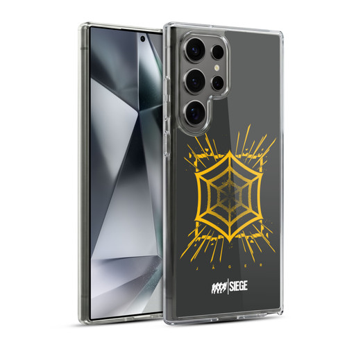 Tom Clancy's Rainbow Six Siege Icons Jager Soft Gel Case for Samsung Galaxy S24 Ultra 5G & MagSafe