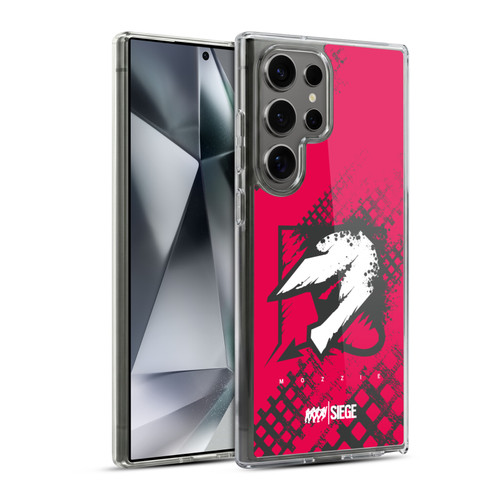 Tom Clancy's Rainbow Six Siege Icons Mozzie Soft Gel Case for Samsung Galaxy S24 Ultra 5G & MagSafe