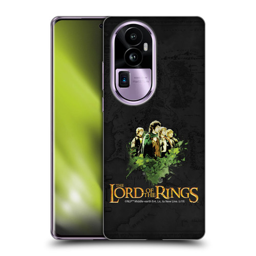 The Lord Of The Rings The Fellowship Of The Ring Character Art Group Soft Gel Case for OPPO Reno10 Pro+