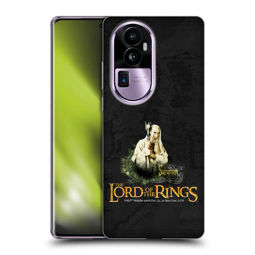 The Lord Of The Rings The Fellowship Of The Ring Character Art Saruman Soft Gel Case for OPPO Reno10 Pro+