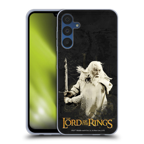 The Lord Of The Rings The Fellowship Of The Ring Character Art Gandalf Soft Gel Case for Samsung Galaxy A15