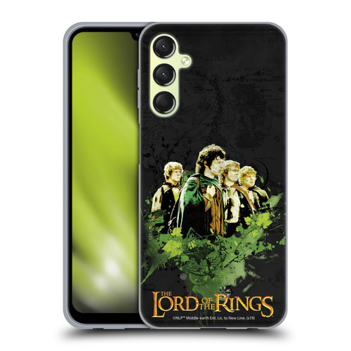 The Lord Of The Rings The Fellowship Of The Ring Character Art Group Soft Gel Case for Samsung Galaxy A24 4G / Galaxy M34 5G