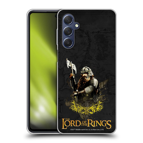 The Lord Of The Rings The Fellowship Of The Ring Character Art Gimli Soft Gel Case for Samsung Galaxy M54 5G